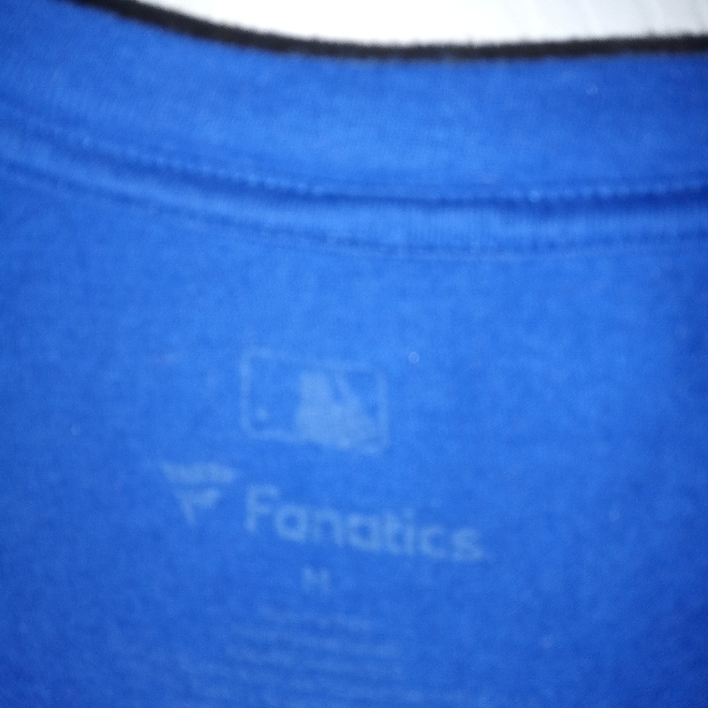 Fanatics mlb Chicago cubs 2016 world series blue tee shirt - Picture 5 of 5